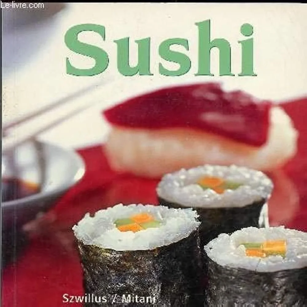 Sushi Book and Kit Serving Mat/Utensil New - Picture 4 of 7